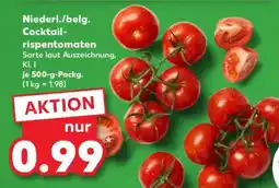 Kaufland Niederl./belg. Cocktail- rispentomaten Angebot