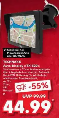 Kaufland TECHNAXX Auto-Display TX-320 Angebot