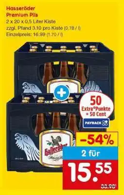 Netto Marken-Discount HASSERÖDER Premium Pils Angebot
