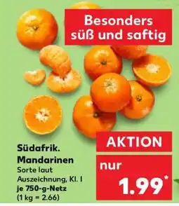 Kaufland Südafrik. Mandarinen Angebot
