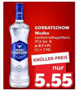 Kaufland GORBATSCHOW WODKA Angebot