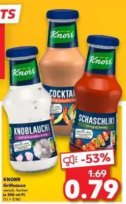 Kaufland KNORR Grillsauce Angebot