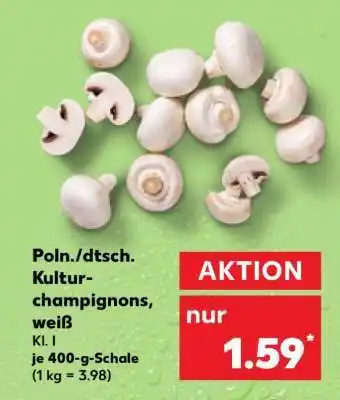 Kaufland Poln./dtsch. Kultur-champignons, weiß Angebot