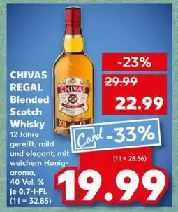 Kaufland CHIVAS REGAL Blended Scotch Whisky Angebot