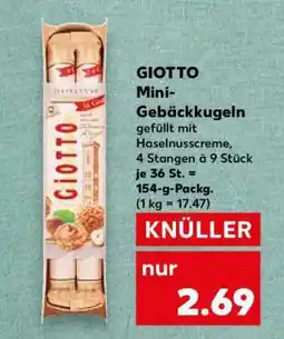 Kaufland GIOTTO Mini-Gebäckkugeln Angebot