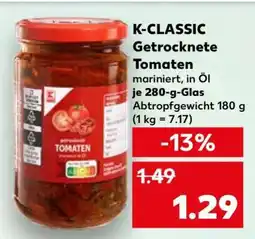 Kaufland K-CLASSIC Getrocknete Tomaten Angebot