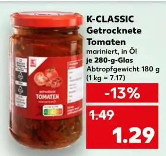 Kaufland K-CLASSIC Getrocknete Tomaten Angebot