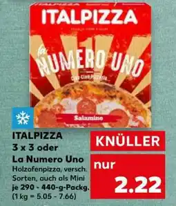 Kaufland ITALPIZZA 3 x 3 oder La Numero Uno Angebot