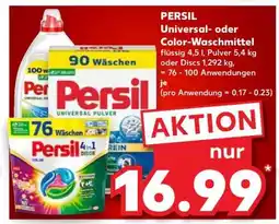 Kaufland PERSIL Universal- oder Color- Waschmittel Angebot