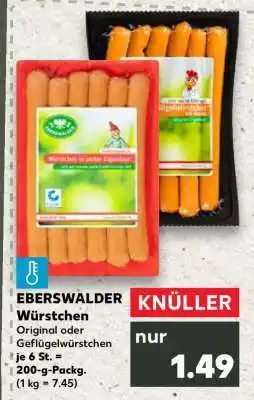 Kaufland EBERSWALDER Würstchen Angebot
