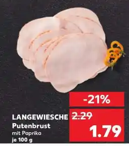Kaufland LANGEWIESCHE Putenbrust mit Paprika Angebot