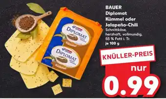 Kaufland BAUER Diplomat Kümmel oder Jalapeño-Chili Angebot
