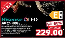 Kaufland QLED-TV 43E77Q Angebot