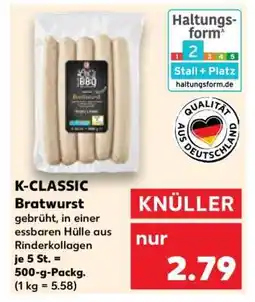 Kaufland K-CLASSIC Bratwurst Angebot