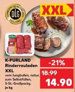 Kaufland K-PURLAND Rinderrouladen XXL Angebot