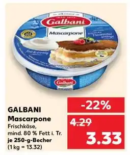 Kaufland GALBANI Mascarpone Angebot