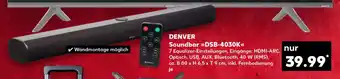 Kaufland DENVER Soundbar DSB-4030K Angebot