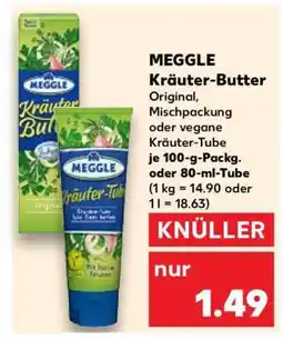 Kaufland Meggle Kräuter- butter Angebot