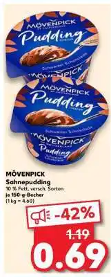 Kaufland MÖVENPICK Sahnepudding Angebot