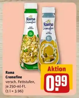 REWE Rama Cremefine Angebot