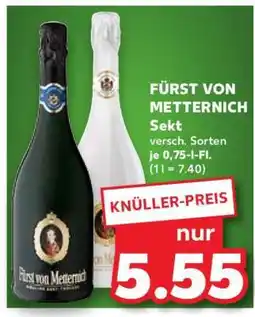 Kaufland Fürst von Metternich Angebot