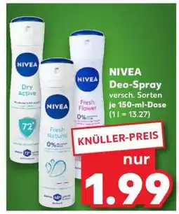 Kaufland Nivea Deo Spray Angebot