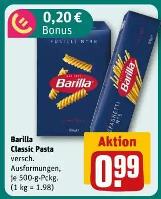 REWE BARILLA Classic Pasta Angebot