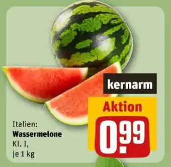 REWE Wassermelone Angebot