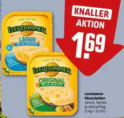 REWE Leerdammer Käsescheiben Angebot