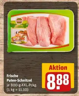 REWE Frische Puten Schnitzel Angebot