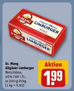 REWE St. Mang Allgäuer Limburger Angebot