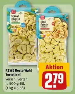 REWE REWE Beste Wahl Tortelloni Angebot