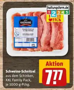 REWE Schweine-Schnitzel Angebot