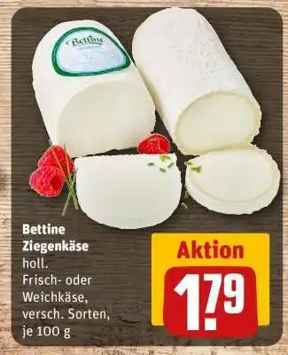 REWE Bettine Ziegenkäse Angebot