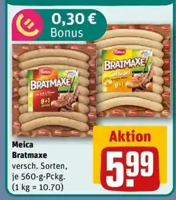 REWE Meica Bratmaxe Angebot