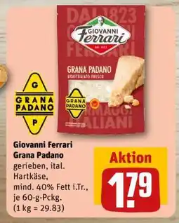 REWE GIOVANNI FERRARI Grana Padano Angebot