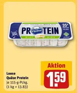 REWE Loose Quäse Protein Angebot