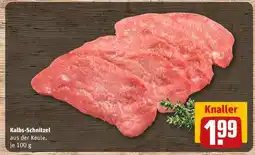 REWE Kalbs- schnitzel Angebot