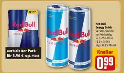 REWE Red Bull Energy Drink Angebot
