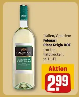 REWE Folonari Pinot Grigio DOC Angebot