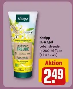 REWE Kneipp Duschgel Lebensfreude Angebot