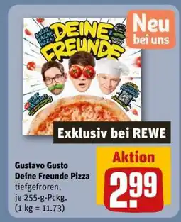 REWE Gustavo Gusto Deine Freunde Pizza Angebot