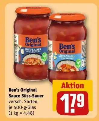 REWE Ben’s Original Sauce Süß-Sauer Angebot
