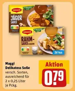 REWE Maggi Delikatess Soße Angebot