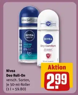 REWE NIVEA Deo Roll-on Angebot