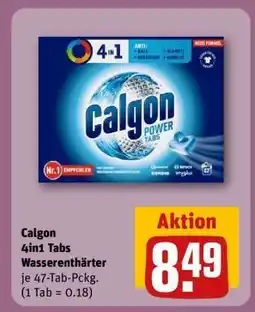 REWE Calgon 4in1 Tabs Wasserenthärter Angebot