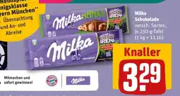 REWE MILKA Schokolade Angebot