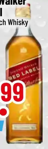 trinkgut Johnnie Walker Red Label Blended Scotch Whisky Angebot