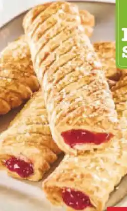 Netto Marken-Discount Netto Backstube Erdbeer Rhabarber Vanille-Stange Angebot