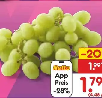 Netto Marken-Discount BioBio Bio-Trauben Angebot